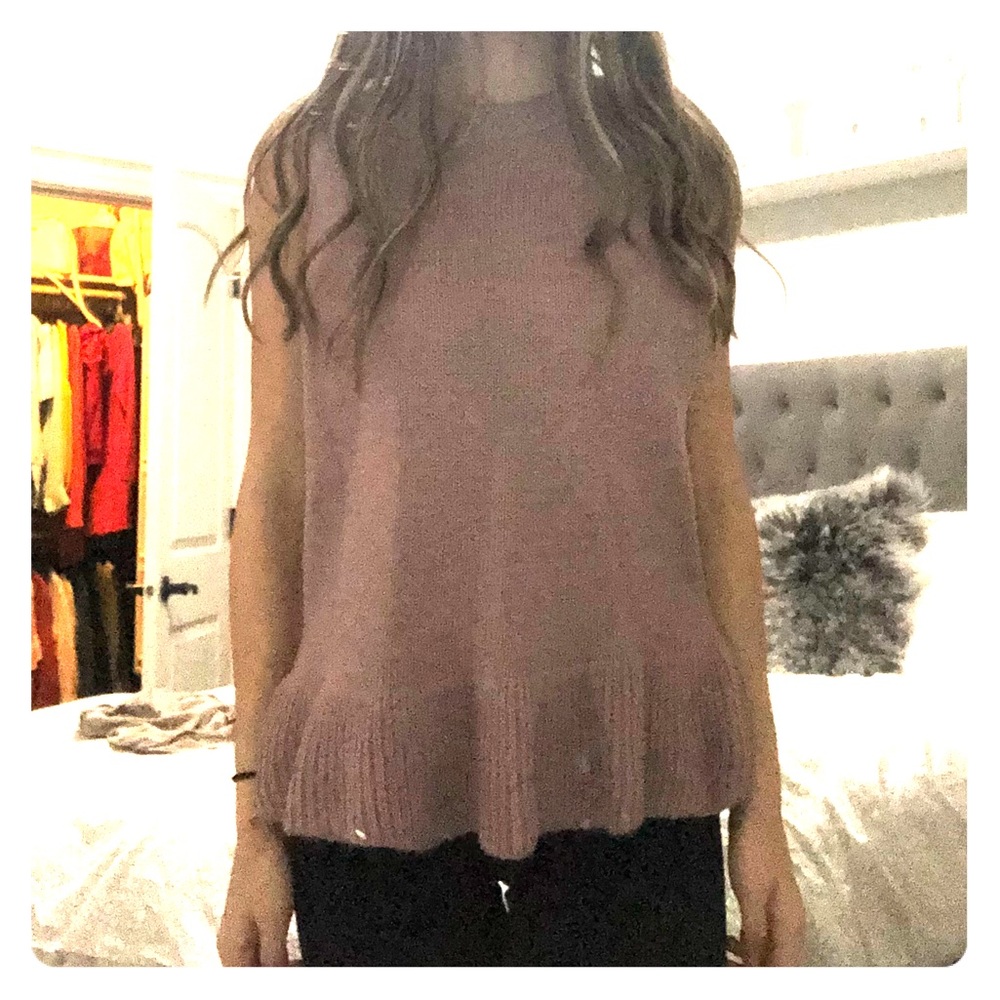 Blush pink sweater